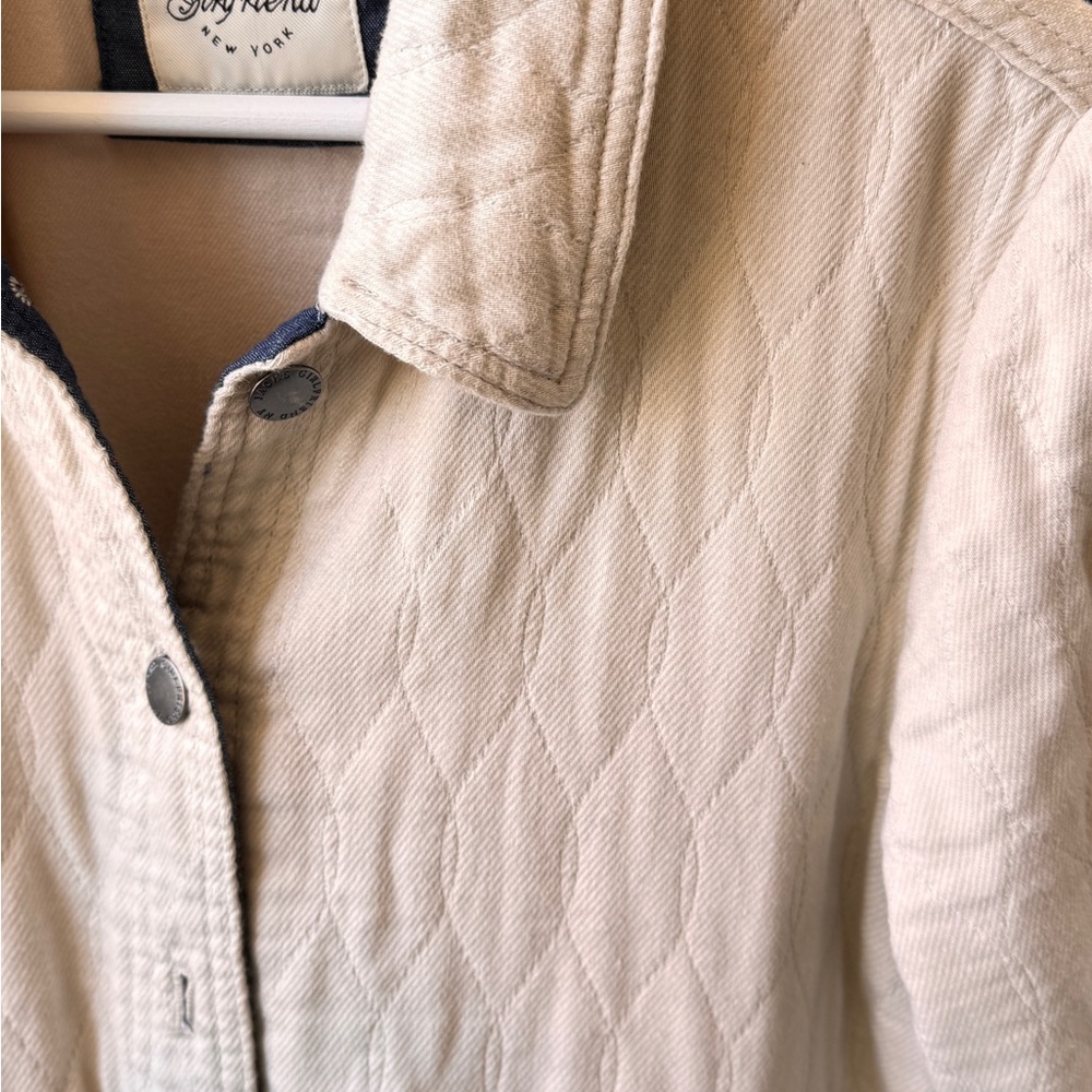 Universal Thread Beige Quilted Jacket - image 7